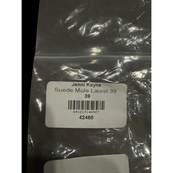 Jenni Kayne Laurel Suede Mule Flats Taupe EU 39 US 8-8.5 Luxury Pointed Toe New - Picture 11 of 11